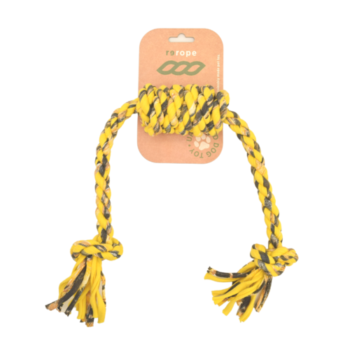 ReRope Upcycled Fabric Rope Dog Toy For Eco Mindful Wellness